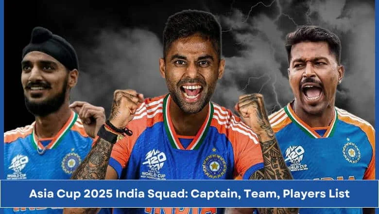 Asia Cup 2025 India Squad